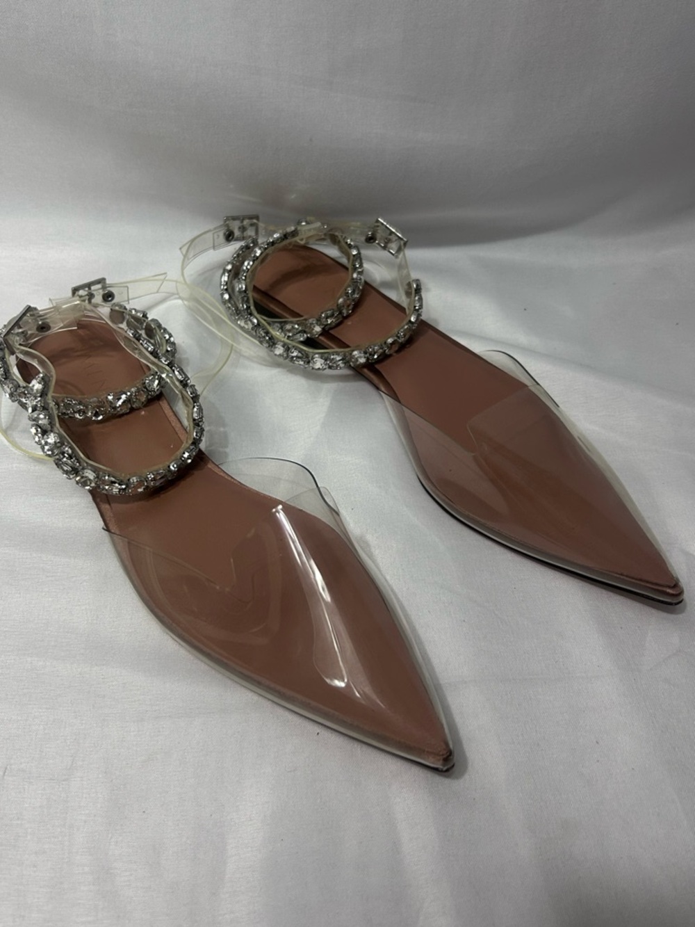 Aminah Abdul Jillil Soleil Ballet Flats Clear - Picture 3 of 7